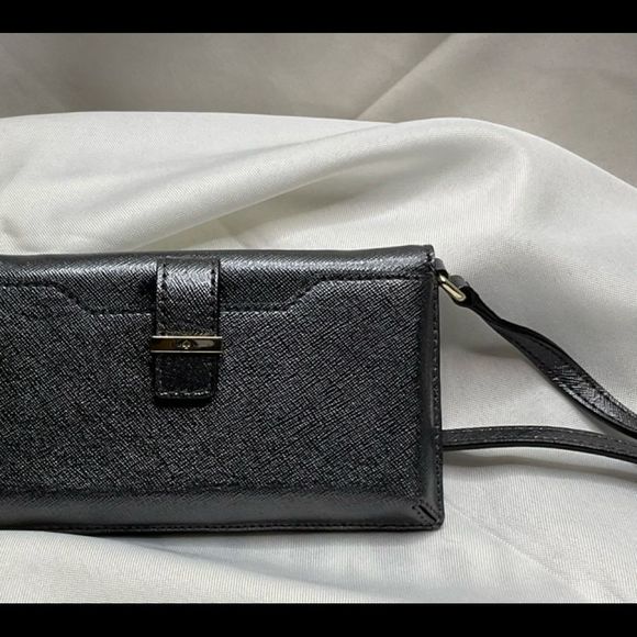 kate spade dark silver crossbody - Picture 6 of 8